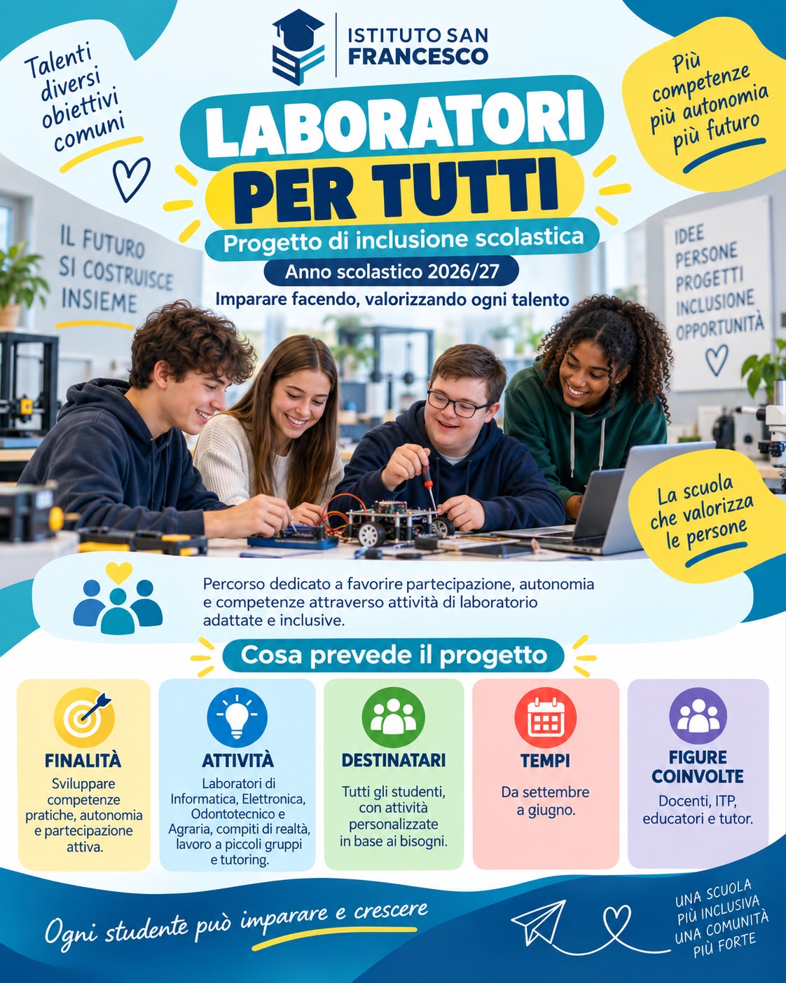 Progetto Laboratori per tutti